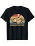 [Funny Cat T-Shirt] 100% Cotton Black Cat Rolling Fatties Funny T-Shirt | Single Side Printed, Short Sleeve, S-XXXL, 1pc, 180g ShedPoundsPortal