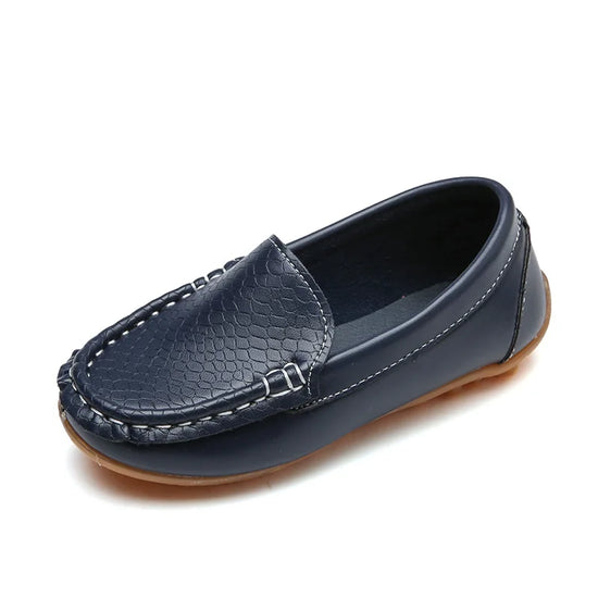 Kids Casual Shoes Flat Candy Colors Unisex Boys Girls Soft Loafers Sli