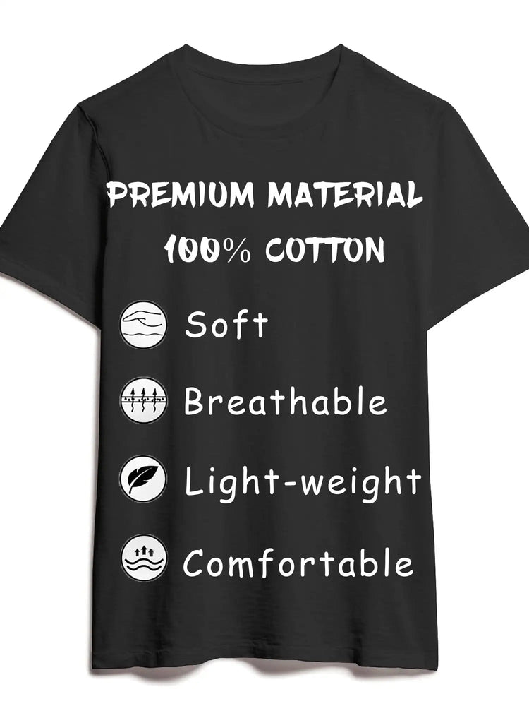 [Funny Cat T-Shirt] 100% Cotton Black Cat Rolling Fatties Funny T-Shirt | Single Side Printed, Short Sleeve, S-XXXL, 1pc, 180g ShedPoundsPortal