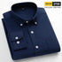 Casual Long-sleeve Shirts for Men Slim Fit Plain Shirt 100%cotton Plaid Striped Tops Soft Designer Fashion Korean Trends Clothes ShedPoundsPortal