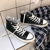 high-top canvas sneakershigh-top canvas sneakershigh-top canvas sneakers