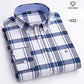 Fashion over size 7XL long-sleeve shirts for men 100%cotton Oxford slim fit plain shirt soft casual elegants designer clothes ShedPoundsPortal
