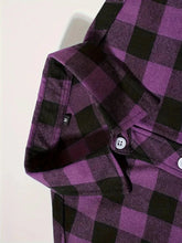 Mens Shirts Single Breaste Classic Plaid Smart Casual Flannel Shirt Long Sleeved Chest Two Pockets Design Spring Autumn Men Tops ShedPoundsPortal