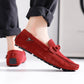 British Style Fashionable Red High-end Banquet Dress Shoes Men&