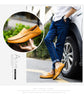 Summer Fashion Men Loafers Italian Casual Luxury Brand Men Shoes Genuine Leather Moccasins Light Breathable Slip on Boat Shoes