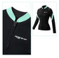 Split Surfing Diving Suit Long Sleeve Sun Protection Women&