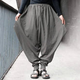 Mens Pants Loose Bloomers Retro Casual Fashion Design Cool Harem Trousers ShedPoundsPortal