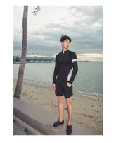 Women Men Diving Clothing Quick Dry Swimming Suit Snorkeling Surfing Wetsuit Zipper Water Sport Long Sleeve Diving Five Suit ShedPoundsPortal