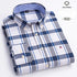 Fashion over size 7XL long-sleeve shirts for men 100%cotton Oxford slim fit plain shirt soft casual elegants designer clothes ShedPoundsPortal
