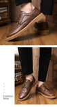 Leather Shoes for Men Luxury High Quality Brogue Shoes comfortable Soft Sole Men&
