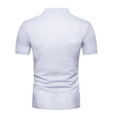 KB Men Polo Men Shirt Short Sleeve Polo Shirt Contrast Color Polo New Clothing Summer Streetwear Casual Fashion Men tops ShedPoundsPortal