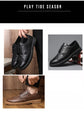 Leather Shoes for Men Luxury High Quality Brogue Shoes comfortable Soft Sole Men&