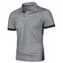 New Mens Short Sleeve Polo Shirt Solid Color Streetwear Lightweight Lapel Tshirts for Men Summer Jogging Sport Tops ShedPoundsPortal