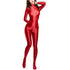 Sexy Women Zipper Full Body Jumpsuit Oil Glossy Sheer Solid Color Tights Bodysuits Long Sleeve Catsuits Smooth Swimsuits Rompers ShedPoundsPortal