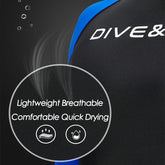 Men Long Sleeve Quick Dry Swimming Suit Adult Nylon Uv Protection Snorkeling Surfing Wetsuit Water Sports One-piece Diving Suit ShedPoundsPortal