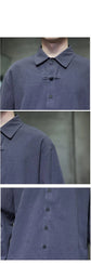 Mens Linen Shirts Casual Streetwear Long Sleeve Turn Down Collar Summer Beach Vacation Hawaiian Shirts M-5XL Plus Size Men Tops ShedPoundsPortal