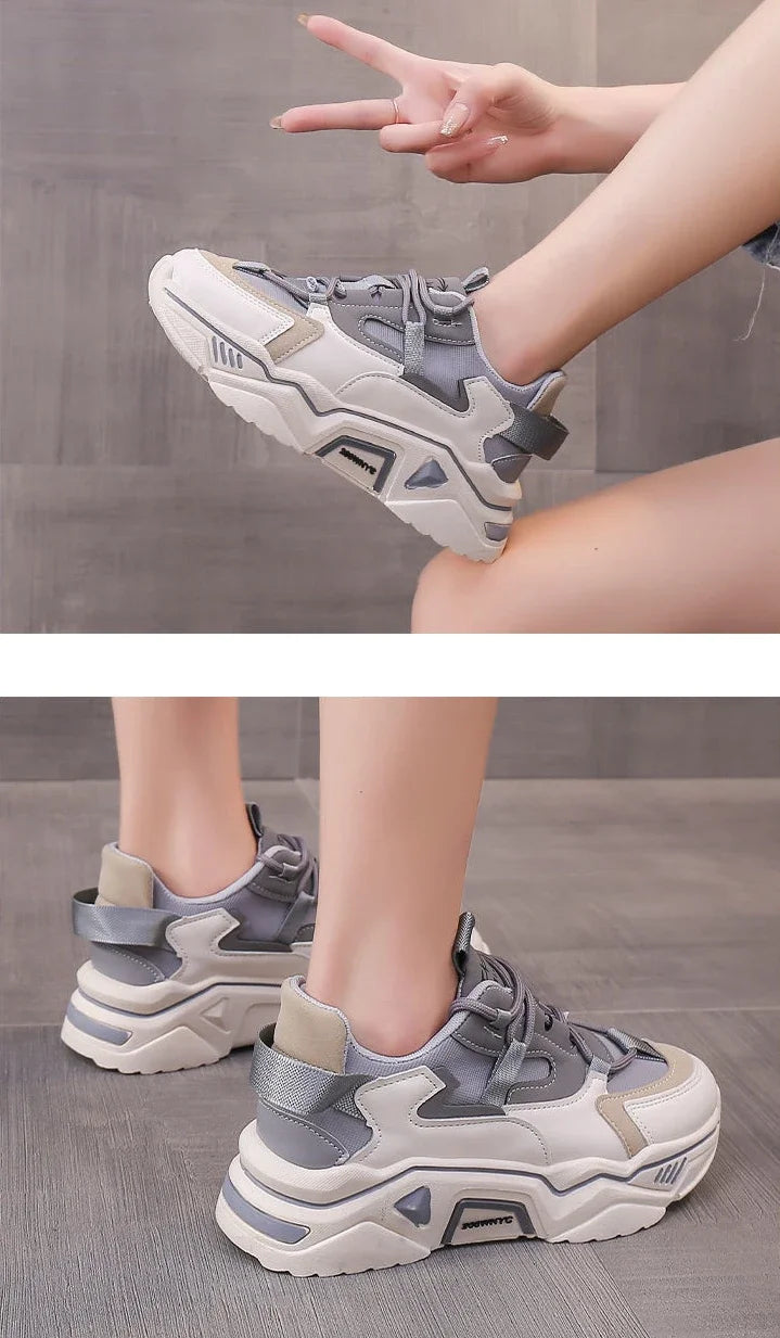 Sports Shoes for Women Sneakers Athletic Trends 2024 High on Platform Woman Footwear Deals Cheap Walking Comfortable and Elegant ShedPoundsPortal