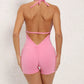 Women Sporty Jumpsuits Fitness Yoga Overalls with Padding Workout Clothes for Women Gym Set Women Bodysuit Sportswear Playsuit ShedPoundsPortal