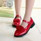 Girls Flats Children Princess Shoes With Bow-knot Sweet Kids Mary Jane