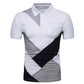 KB Men Polo Men Shirt Short Sleeve Polo Shirt Contrast Color Polo New Clothing Summer Streetwear Casual Fashion Men tops ShedPoundsPortal