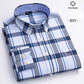Fashion over size 7XL long-sleeve shirts for men 100%cotton Oxford slim fit plain shirt soft casual elegants designer clothes ShedPoundsPortal