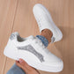 White Sneakers Casual Vulcanized Sport Shoes Fashion White Shoe for Woman Flats Shoes 7785
