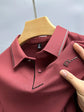 High end luxury brand fashion hot diamond short sleeve Advanced printed POLO shirt summer new Korean version men&