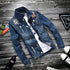 2025 Luxury Mens Denim Jackets Fashion Hole Jeans Jacket Mens Cotton Outwear Jackets Coat Long Sleeve Male Clothing Size 3XL 50 ShedPoundsPortal
