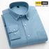 Casual Long-sleeve Shirts for Men Slim Fit Plain Shirt 100%cotton Plaid Striped Tops Soft Designer Fashion Korean Trends Clothes ShedPoundsPortal