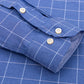 Casual Pure Cotton Oxford Mens Shirts Long Sleeve Plain Soild Regular Fit Fashion Button Man Dress Shirts