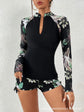 Female Swimsuit With Long Sleeves Swimwear Sports Surfing Tankini Set Beachwear Two-Piece Bathing Suits Pool Women Swimming Suit ShedPoundsPortal