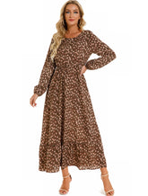 Women Eid Muslim Dresses Tight Waist O Neck Ruffles Spliced Casual Vestidos Flowers Dress Dubai Kaftan Islam Morocco Arab ShedPoundsPortal