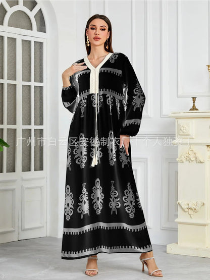 Ramadan Eid Muslim Dress for Women Party Abaya Dresses modest Arab Long Robe Morocco Dubai Kaftan Islam Vestidos Jalabiya ShedPoundsPortal