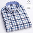 Fashion over size 7XL long-sleeve shirts for men 100%cotton Oxford slim fit plain shirt soft casual elegants designer clothes ShedPoundsPortal