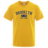Brooklyn Est.1998 New York Letter T Shirts Man Casual Crewneck Streetwear Breathable Fashion Summer Tops Cotton Loose T-Shirts ShedPoundsPortal