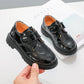 Children Loafers for Boys 2025 Spring New Britain Classic Black Versat