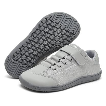 HOBIBEAR Kids Barefoot Sneakers – Wide Toe Minimalist Shoes with Hoo