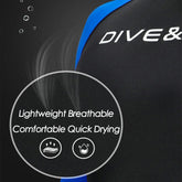 Men Long Sleeve Quick Dry Swimming Suit Adult Nylon Uv Protection Snorkeling Surfing Wetsuit Water Sports One-piece Diving Suit ShedPoundsPortal