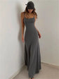 2025 Spaghetti Strap Bodycon Sheath Dress for Women