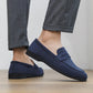 High Quality Men Loafers Comfortable Lightweight Casual Shoes Leather Dress Shoes Slip on Flat Fashion Business Shoes Moccasins