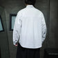 Mens Linen Shirts Casual Streetwear Long Sleeve Turn Down Collar Summer Beach Vacation Hawaiian Shirts M-5XL Plus Size Men Tops ShedPoundsPortal