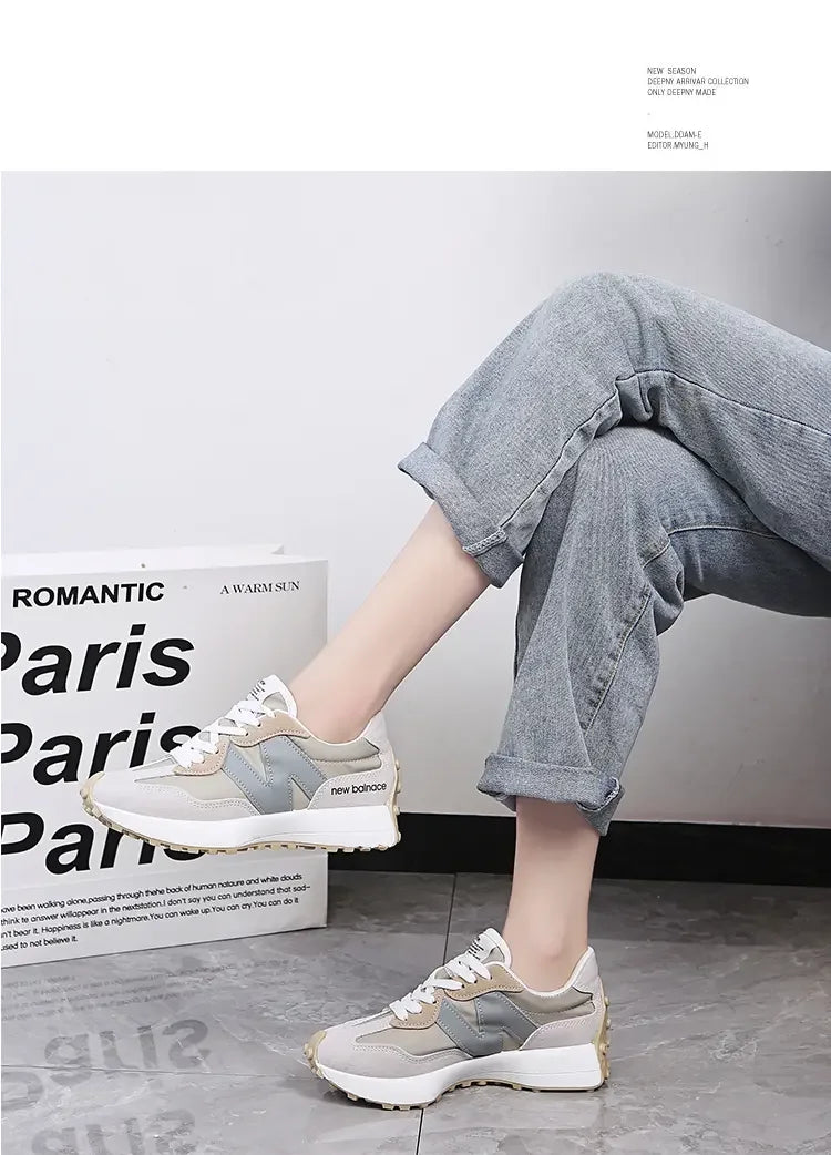 Women Sneakers 2025 New Spring Autumn Brand Luxury Vulcanize Shoes Casual Footwear Zapatillas Mujer Light Flat Breathable Shoes ShedPoundsPortal