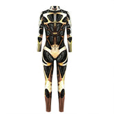 Robot Punk Jumpsuit Catsuit Sexy Female Women Cosplay Costume Skeleton Cyberpunk Steampunk Zentai Suit Halloween Bodysuit ShedPoundsPortal