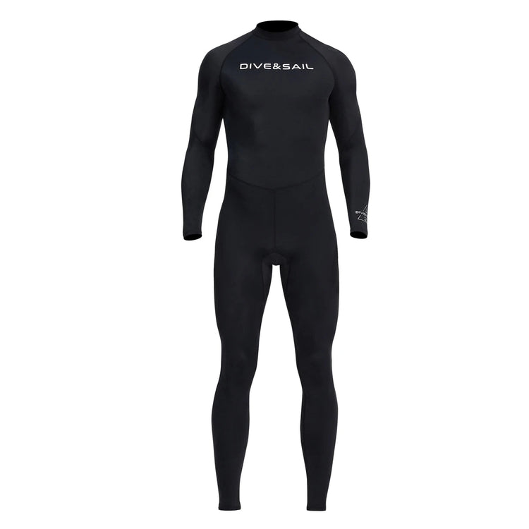 Men Long Sleeve Quick Dry Swimming Suit Adult Nylon Uv Protection Snorkeling Surfing Wetsuit Water Sports One-piece Diving Suit ShedPoundsPortal