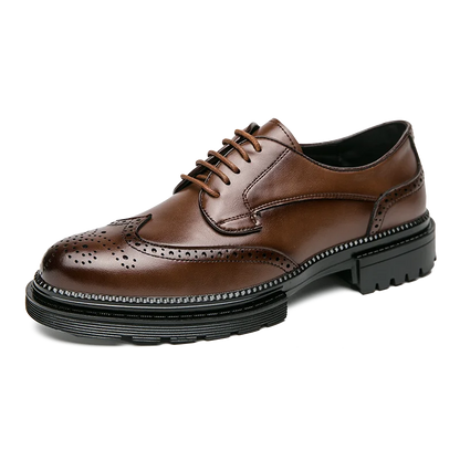 Men Dress Shoes Casual Suit Shoes Business Sneakers Work Wedding Shoes Breathable Formal Shoes Fashion Outdoor Leather Shoes