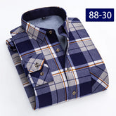 Autumn and winter new fleece shirt men&
