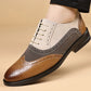 Luxury Men Dress Shoes Retro Brogue Shoes for Men Comfortable Business Casual Footwear High Quality Men Party Wedding Shoes 2025
