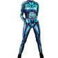 Robot Punk Jumpsuit Catsuit Sexy Female Women Cosplay Costume Skeleton Cyberpunk Steampunk Zentai Suit Halloween Bodysuit ShedPoundsPortal