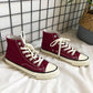 high-top canvas sneakershigh-top canvas sneakershigh-top canvas sneakers